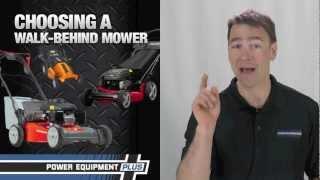 Choosing the Best Walk-Behind Mower (Power Equipment Plus)