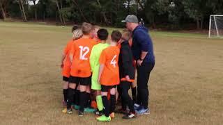 Mornington Soccer Club - U10 Singing the song.