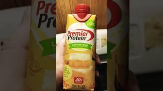 Premier Protein LEMON BAR Limited Edition #food #shorts