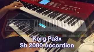 Studio R Set - Sh 2000 Accordion sound