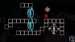 Geometry Dash - the lightning road by timeless real (Easy Demon) Complete + 3 Coins (Live)