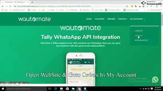 How to Install Wautomate Instant Messengers API