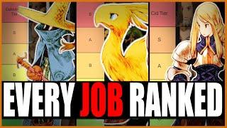 Ranking EVERY Job in Final Fantasy Tactics