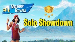 Fortnite Solo Showdown Victory Royale!