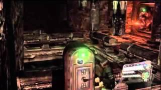 Resident Evil 6 Leon Chap 3, Catacombs, Crank Torch Zombies, HD Gameplay PS32167