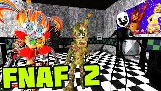 АНИМАТРОНИКИ ПУГАЮТ ОХРАННИКА FNAF 2 ► Garry's Mod