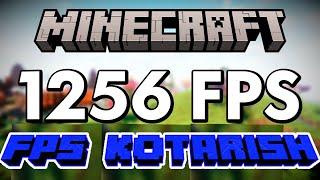 MINECRAFTDA  FPS KOTARISH KUCHSIZ KOMYUTERLARDA. MINECRAFT