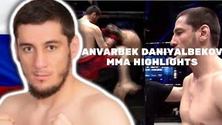 Undefeated Russian Striker Anvarbek Daniyalbekov 8-0 MMA Highlights. #DWCS #MMA #UFC #russia