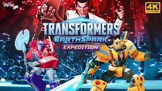 TRANSFORMERS EARTHSPARK Expedition | Full Movie Game | Português 4K | ZigZagGamerPT