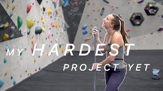 My hardest indoor bouldering project yet | Climbing at Volume 1