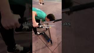 Jack Doherty breaks his phone trying scooter tricks #jackdoherty #shorts #scootertricks #scooter