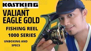 Kastking Valiant Eagle Gold 1000 series Fishing reel Unboxing and Specs