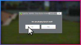 This Mod STOPS You From Playing Gmod.. ( CAPTCHA Troll ) | Garry's Mod