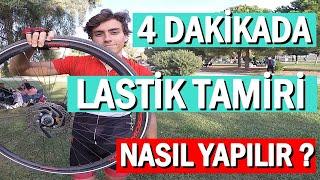 PRATİK BİSİKLET LASTİK TAMİRİ !