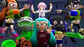 [Splatoon 3D Cartoon Fan Animation] Squid-nanigans