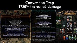 Converted Enemies deal 1780% increased Damage - Path of Exile (3.17 Archnemesis)