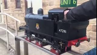 5 inch LMS Jinty Steam Test