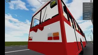 Играю В Trolleybus Sim В Роблокс Roblox