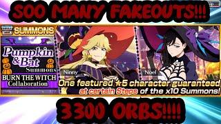 INSANE VALUE FOR THE ORBS ON THIS BURN THE WITCH BANNER!! 3300 ORBS! BLEACH BRAVE SOULS!!