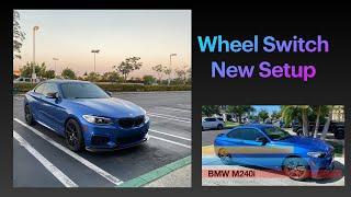 New wheels for BMW M240I TSW Chrono