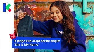 Ella is amper 9 jaar en brengt al een eerste single uit