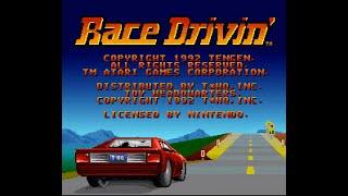 SNES Longplay [674] Race Drivin' (US)