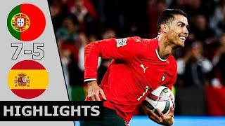 Portugal vs Spain 7-5 Highlights & Goals Final UEFA Nations League Match 2025