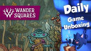 Wander Squares - Daily Game Unboxing