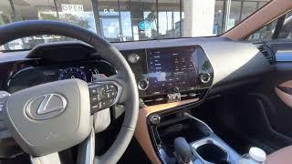 Inside the 2022 Lexus NX-250 (base model) With 10 inch Display