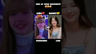 Lisa️ Vs Nancy #viral #shorts #lisa #nancy #shortex world