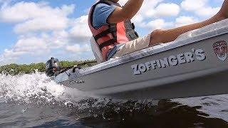 5HP Outboard on a Kayak!