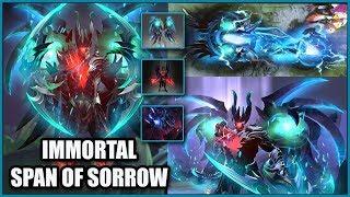 Dota 2 Terrorblade Mix Set Span of Sorrow + Fractal Horns of Inner Abysm + Foulfell Corruptor