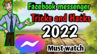 Facebook messenger Tricks and Hacks | messenger Tricks | secret Features |