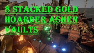 8 STACKED Gold Hoarders ASHEN Vaults