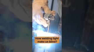  why welding light affect the human eye @VedPrepBiologyAcademy #biologyshorts #interestingfacts