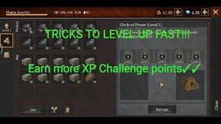 2019 TRICKS ON HOW TO LEVEL UP FAST II STORMFALL SAGA OF SURVIVAL