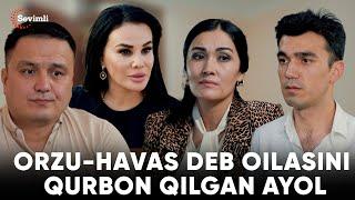 TAQDIRLAR - ORZU-HAVAS DEB OILASINI QURBON QILGAN AYOL