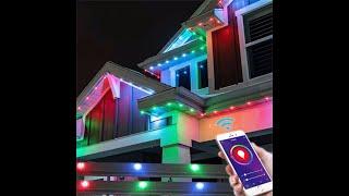 Full Color LED Pixel Point Source Light Outdoor Pixel Strings with Aluminum Profile