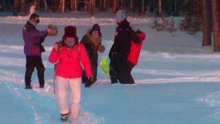 Overlooking Siberia Sunset - Altai Mountain Trekking Snow Fun Tours SMS Frankfurt #sunset