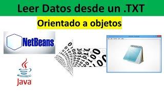 Programación en Java: Leer y Almacenar Datos  desde un Archivo de Texto (txt)
