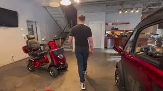 Inside GVA Brands Warehouse - Home of the GIO Enclosed Mobility Scooter and More!