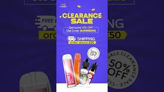 Vape Clearance Sale 50% off