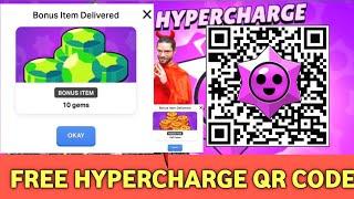 WOW  FREE HYPERCHARGE QR CODE  QR CODE BRAWL STARS  FREE GIFT QR CODE