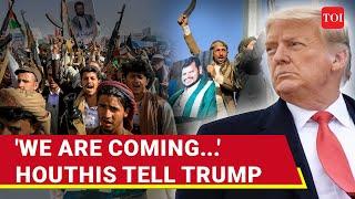 ‘Will Burn Warships, Fighter Jets’: Huge Houthi Threat To Israel, U.S. | Message To trump | Watch