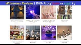 Whiterows Reviews [ With Proof Scam or Legit ? ] Whiterows ! Whiterows Com Reviews ! Whiterows.Com