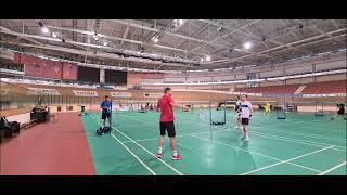 Badminton 21.07.22.     Voronkov Andrey,Voronkov Evgeniy,Zenyuk Oleg,Zborovski Andrey