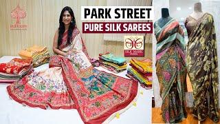 Pure Tussar Silk Sarees & Pure Silk Sarees ( Digital Print Hand Work ) Manufacturer in Kolkata