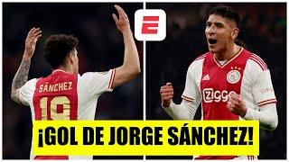 GOL DE JORGE SÁNCHEZ con ASISTENCIA de EDSON ÁLVAREZ.  ¡COMBINACIÓN MEXICANA! | Eredivisie