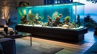  INSANE AQUARIUM LIVING ROOM TRANSFORMATION! You Won't Believe What We Added! 