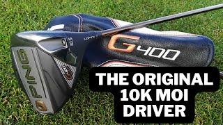 Review of the Ping G400 Max driver. With a MOI of 9,900 plus, this is the original 10k driver.